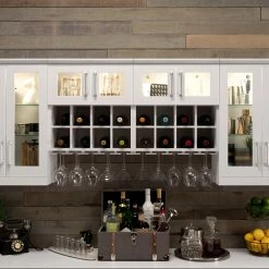 NewAge Products Home Bar 4 Piece Cabinet Set Home Bar Cabinets