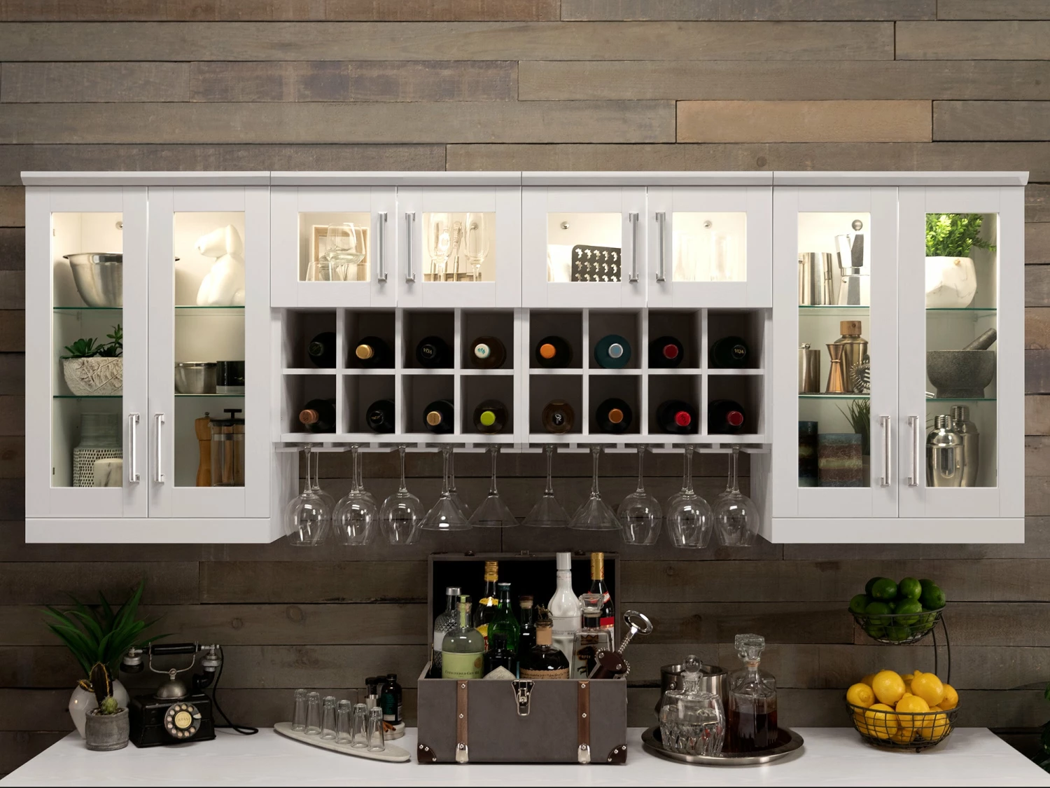 NewAge Products Home Bar 8 Piece Cabinet Set Home Bar Cabinets 5 NewAge Products Home Bar 8 Piece Cabinet Set Home Bar Cabinets