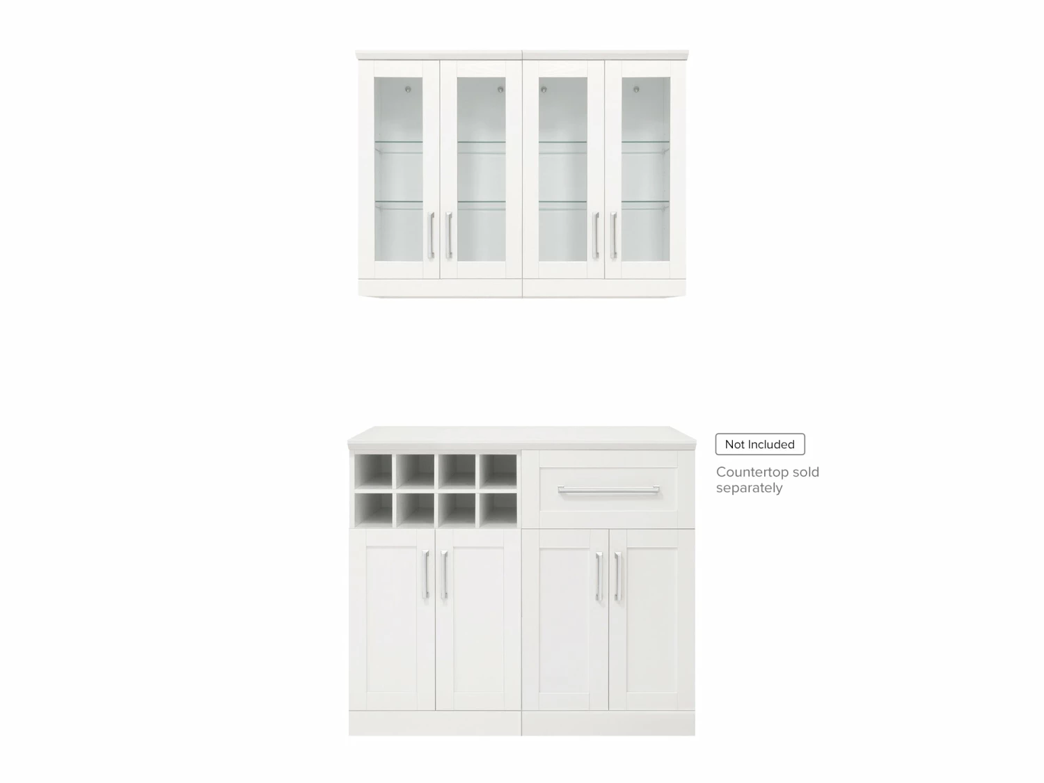 NewAge Products Home Bar Cabinets Home Bar 4 Piece Cabinet Set 1 NewAge Products Home Bar Cabinets Home Bar 4 Piece Cabinet Set