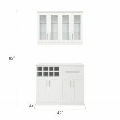 NewAge Products Home Bar Cabinets Home Bar 4 Piece Cabinet Set 26 NewAge Products Home Bar Cabinets Home Bar 4 Piece Cabinet Set