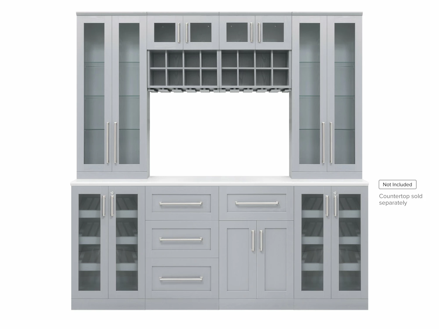 NewAge Products Home Bar Cabinets Home Bar 8 Piece Cabinet Set 10 NewAge Products Home Bar Cabinets Home Bar 8 Piece Cabinet Set