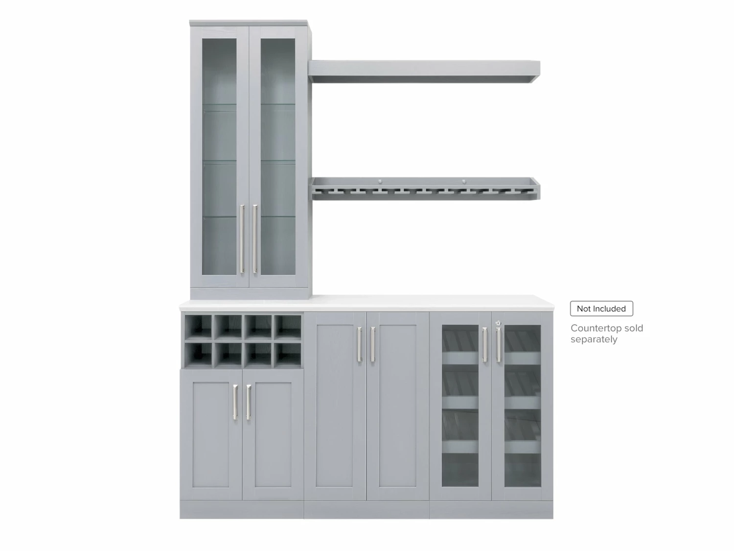 NewAge Products Home Bar 6 Piece Cabinet Set Home Bar Cabinets 9 NewAge Products Home Bar 6 Piece Cabinet Set Home Bar Cabinets