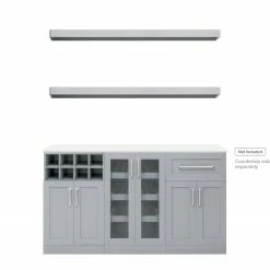 NewAge Products Home Bar 5 Piece Cabinet Set 31 NewAge Products Home Bar 5 Piece Cabinet Set