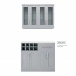 NewAge Products Home Bar Cabinets Home Bar 4 Piece Cabinet Set 33 NewAge Products Home Bar Cabinets Home Bar 4 Piece Cabinet Set