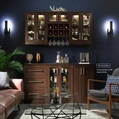 NewAge Products Home Bar Cabinets Home Bar 4 Piece Cabinet Set 42 NewAge Products Home Bar Cabinets Home Bar 4 Piece Cabinet Set