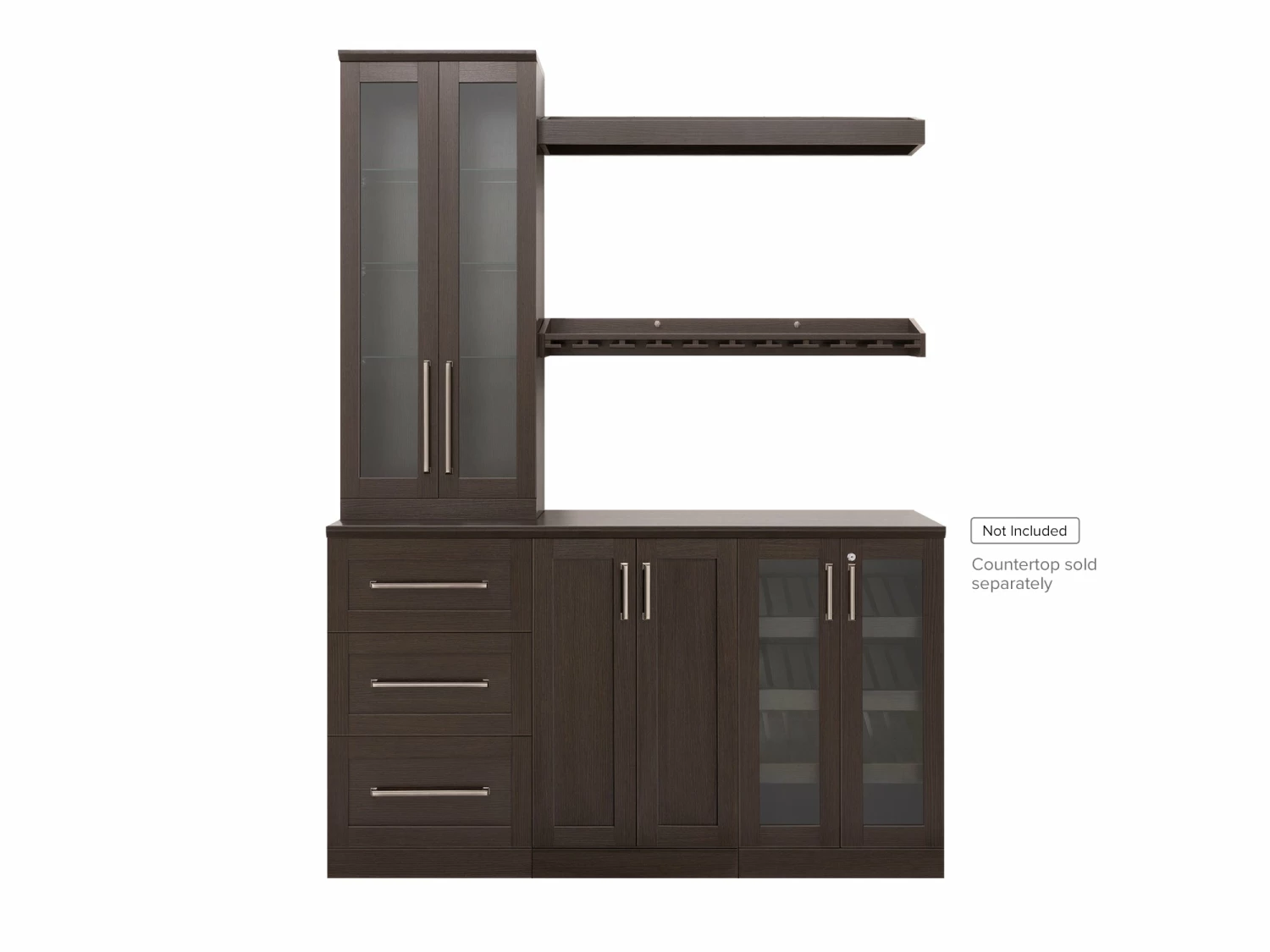 NewAge Products Home Bar Cabinets Home Bar 6 Piece Cabinet Set 18 NewAge Products Home Bar Cabinets Home Bar 6 Piece Cabinet Set