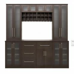 NewAge Products Home Bar Cabinets Home Bar 8 Piece Cabinet Set 43 NewAge Products Home Bar Cabinets Home Bar 8 Piece Cabinet Set