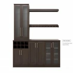 NewAge Products Home Bar 6 Piece Cabinet Set Home Bar Cabinets 41 NewAge Products Home Bar 6 Piece Cabinet Set Home Bar Cabinets