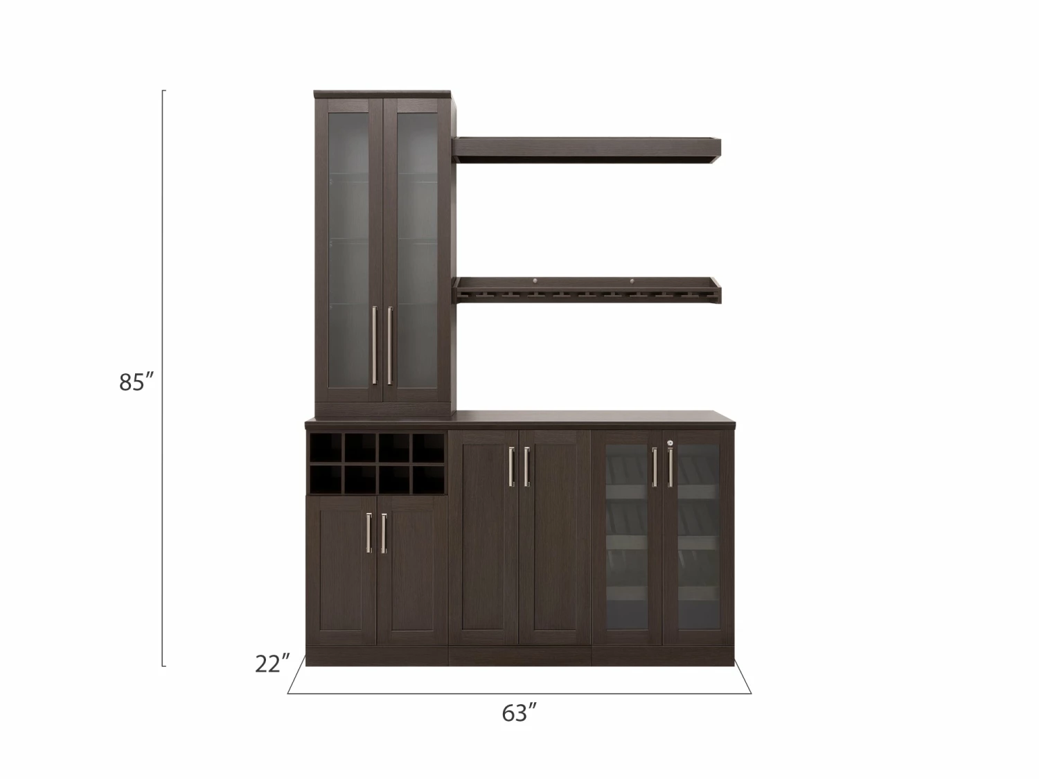 NewAge Products Home Bar 6 Piece Cabinet Set Home Bar Cabinets 19 NewAge Products Home Bar 6 Piece Cabinet Set Home Bar Cabinets