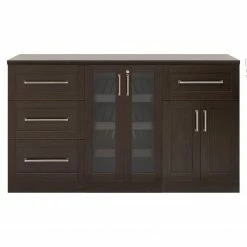 NewAge Products Home Bar 3 Piece Cabinet Set 43 NewAge Products Home Bar 3 Piece Cabinet Set