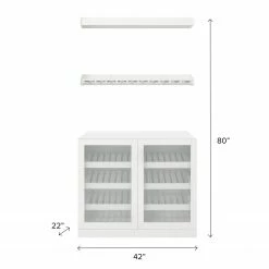 NewAge Products Home Bar 3 Piece Cabinet Set 29 NewAge Products Home Bar 3 Piece Cabinet Set