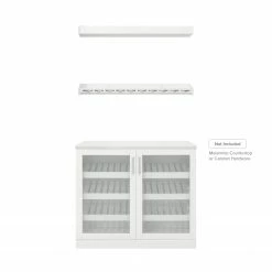 NewAge Products Home Bar 3 Piece Cabinet Set