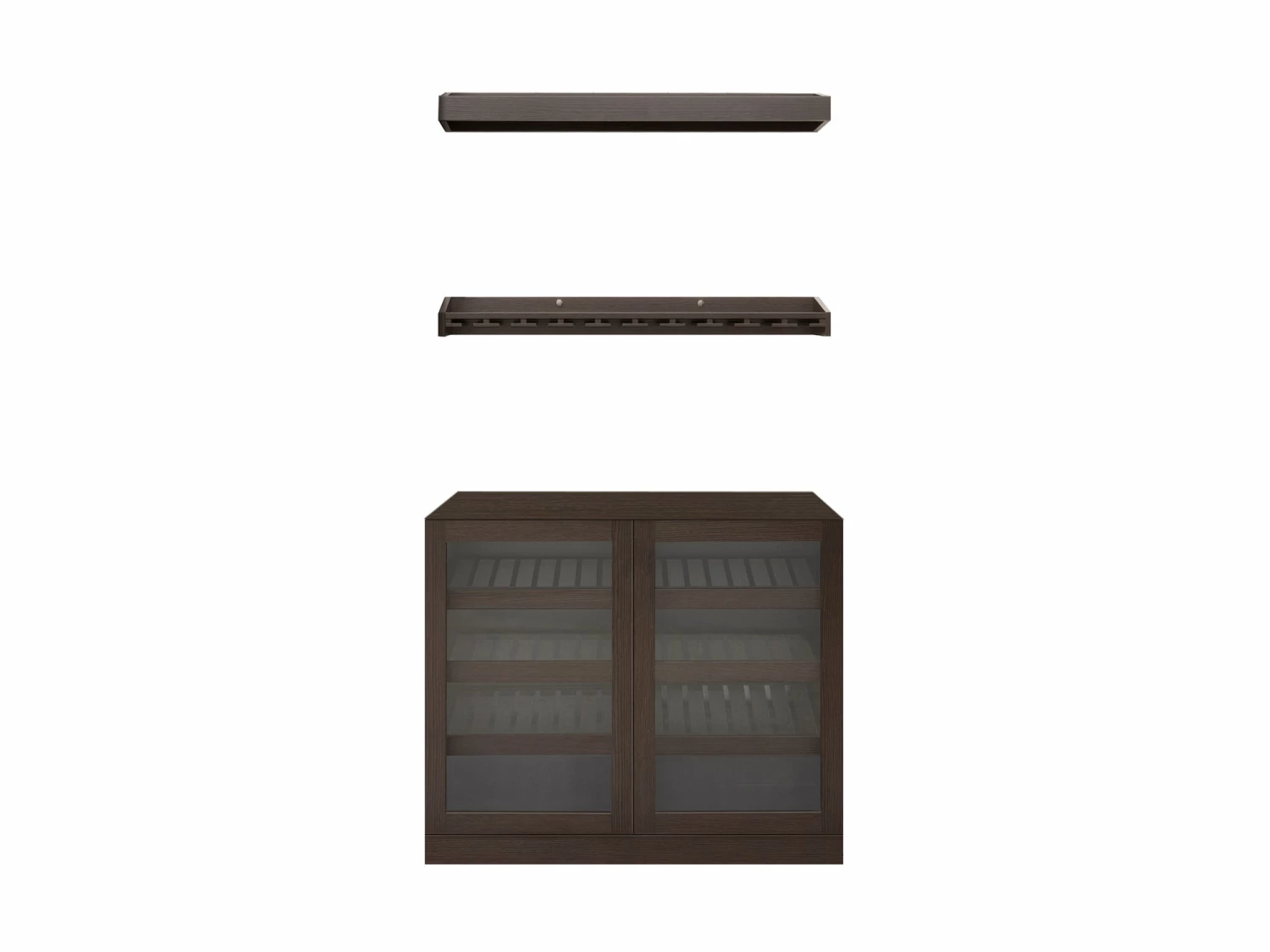 NewAge Products Home Bar 3 Piece Cabinet Set 20 NewAge Products Home Bar 3 Piece Cabinet Set