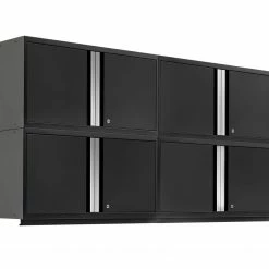 NewAge Products Pro Series 4 Piece Cabinet Set Garage Storage 82 NewAge Products Pro Series 4 Piece Cabinet Set Garage Storage