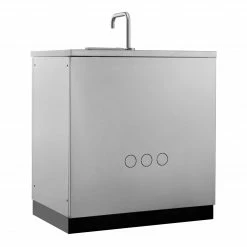None Outdoor Kitchen Stainless Steel Sink Cabinet