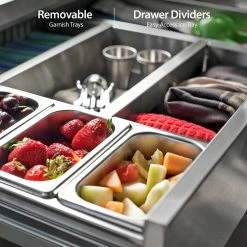 None Outdoor Kitchen Stainless Steel 32" Bar Cabinet 30 None Outdoor Kitchen Stainless Steel 32