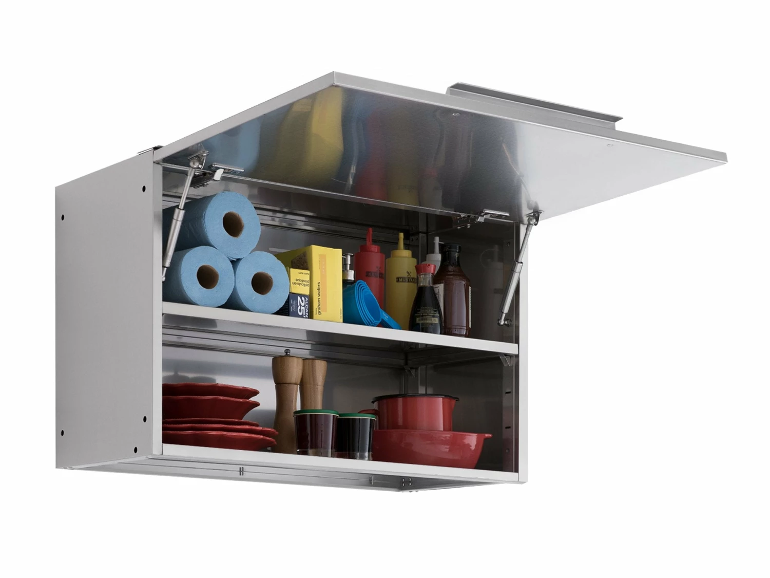 NewAge Products Outdoor Kitchen Stainless Steel Wall Cabinet 4 NewAge Products Outdoor Kitchen Stainless Steel Wall Cabinet