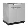NewAge Products Outdoor Kitchen Stainless Steel 32" 2-Door With Drawer Cabinet