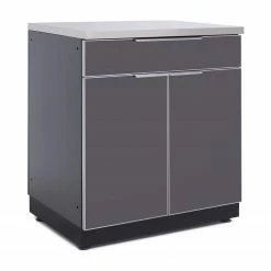 None Outdoor Kitchen Aluminum Bar Cabinet