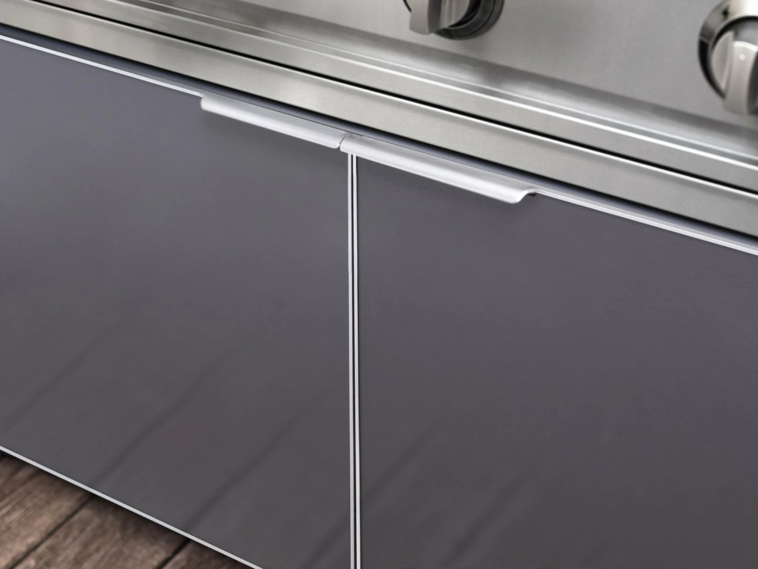 NewAge Products Outdoor Kitchen Classic Aluminum Gas Grill Cabinet 5 NewAge Products Outdoor Kitchen Classic Aluminum Gas Grill Cabinet