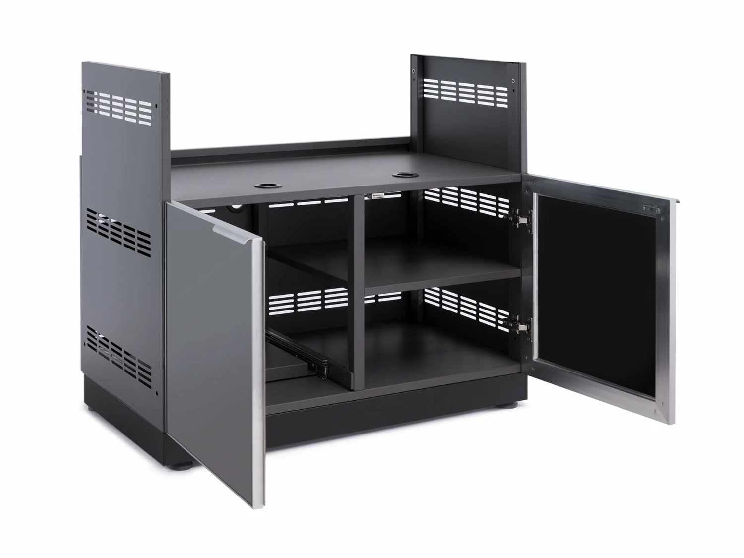 NewAge Products Outdoor Kitchen Classic Aluminum Gas Grill Cabinet 11 NewAge Products Outdoor Kitchen Classic Aluminum Gas Grill Cabinet