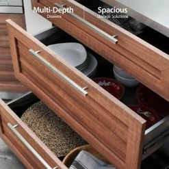 None Outdoor Kitchen Stainless Steel 3-Drawer Cabinet