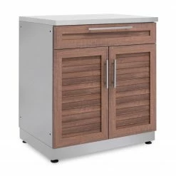 None Outdoor Kitchen Stainless Steel 32" Bar Cabinet 36 None Outdoor Kitchen Stainless Steel 32