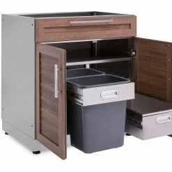 None Outdoor Kitchen Stainless Steel 32" Bar Cabinet 38 None Outdoor Kitchen Stainless Steel 32