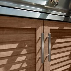 NewAge Products Outdoor Kitchen Classic Stainless Steel Gas Grill Cabinet 76 NewAge Products Outdoor Kitchen Classic Stainless Steel Gas Grill Cabinet