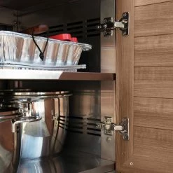 NewAge Products Outdoor Kitchen Classic Stainless Steel Gas Grill Cabinet 77 NewAge Products Outdoor Kitchen Classic Stainless Steel Gas Grill Cabinet