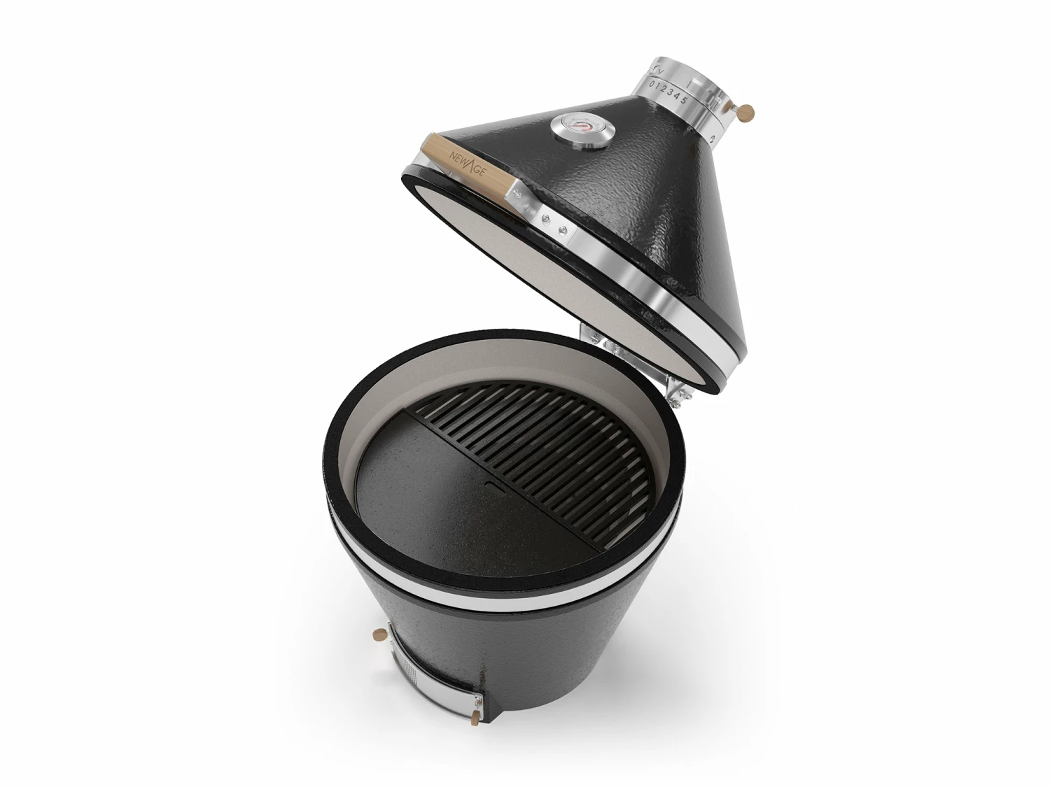 NewAge Products Outdoor Kitchen 19 In. Cast Iron Griddle 6 NewAge Products Outdoor Kitchen 19 In. Cast Iron Griddle