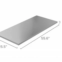 NewAge Products Signature Series Outdoor Kitchen Countertop 1 Sided Extended