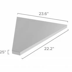 NewAge Products Signature Series Outdoor Kitchen 45 Degree SS Corner Countertop