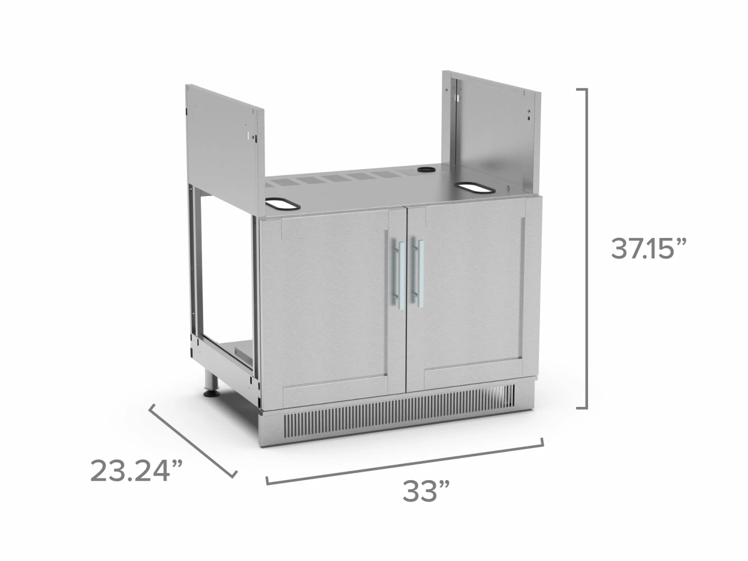 NewAge Products Signature Series Outdoor Kitchen Grill Cabinet 2 NewAge Products Signature Series Outdoor Kitchen Grill Cabinet