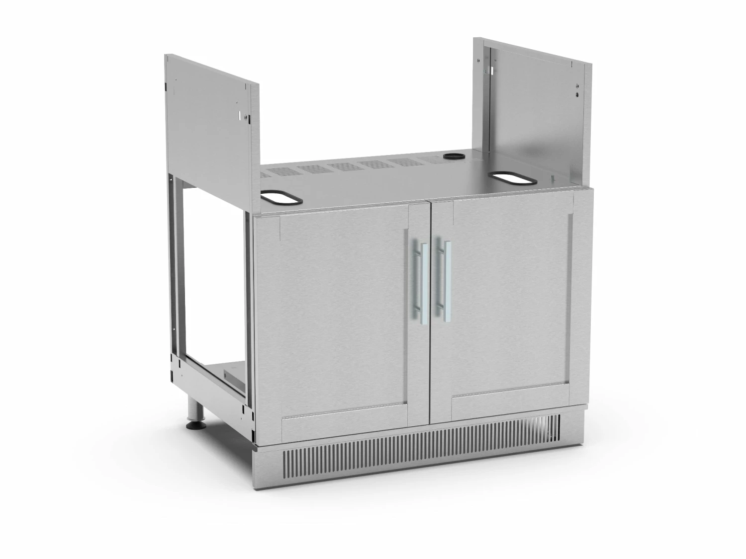 NewAge Products Signature Series Outdoor Kitchen Grill Cabinet 1 NewAge Products Signature Series Outdoor Kitchen Grill Cabinet