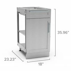 NewAge Products Signature Series Outdoor Kitchen 18 In. 1 Drawer 1 Door Cabinet