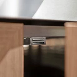 NewAge Products Outdoor Kitchen Aluminum Platinum Dual Side Burner