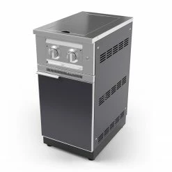 NewAge Products Outdoor Kitchen Aluminum Platinum Dual Side Burner