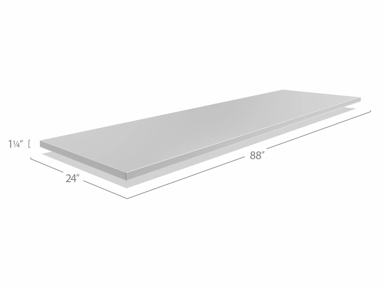 NewAge Products Outdoor Kitchen Stainless Steel Countertop Bundle: 32 In. Countertop, 88 In. Countertop 3 NewAge Products Outdoor Kitchen Stainless Steel Countertop Bundle: 32 In. Countertop, 88 In. Countertop