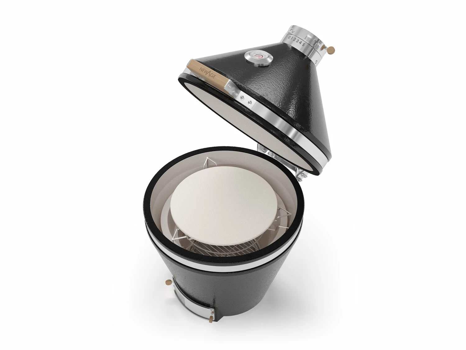 NewAge Products Outdoor Kitchen 16" Pizza Stone 3 NewAge Products Outdoor Kitchen 16" Pizza Stone