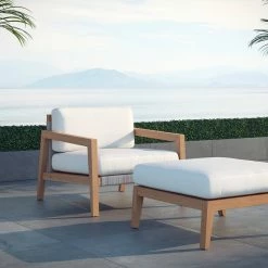 NewAge Products Lakeside Chat Chair With Ottoman Patio Furniture 49 NewAge Products Lakeside Chat Chair With Ottoman Patio Furniture