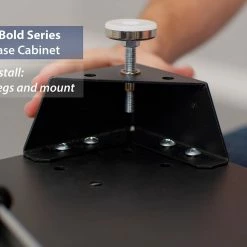 NewAge Products Bold Series Red 2-Door Base Cabinet Garage Storage