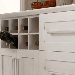 NewAge Products Home Wet Bar 5 Piece Cabinet Set - 21 Inch Home Bar Cabinets