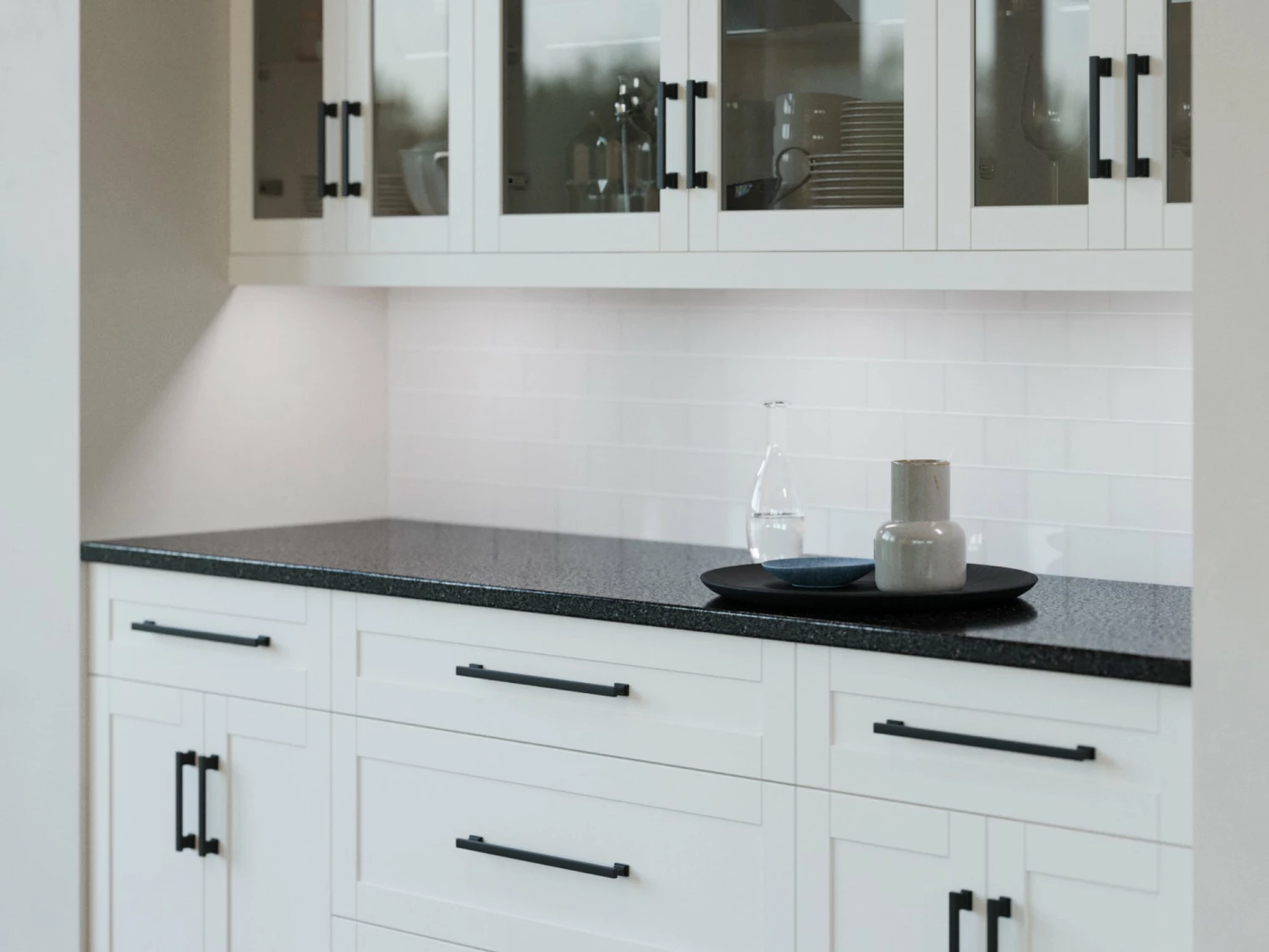 NewAge Products Kitchen Backsplash SUPER WHITE Glass Subway Tile Backsplash (11 Sq.ft. / Box) 3 NewAge Products Kitchen Backsplash SUPER WHITE Glass Subway Tile Backsplash (11 Sq.ft. / Box)