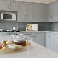 NewAge Products Kitchen Backsplash DARK GLASS Subway Tile Backsplash (11 Sq.ft. / Box)