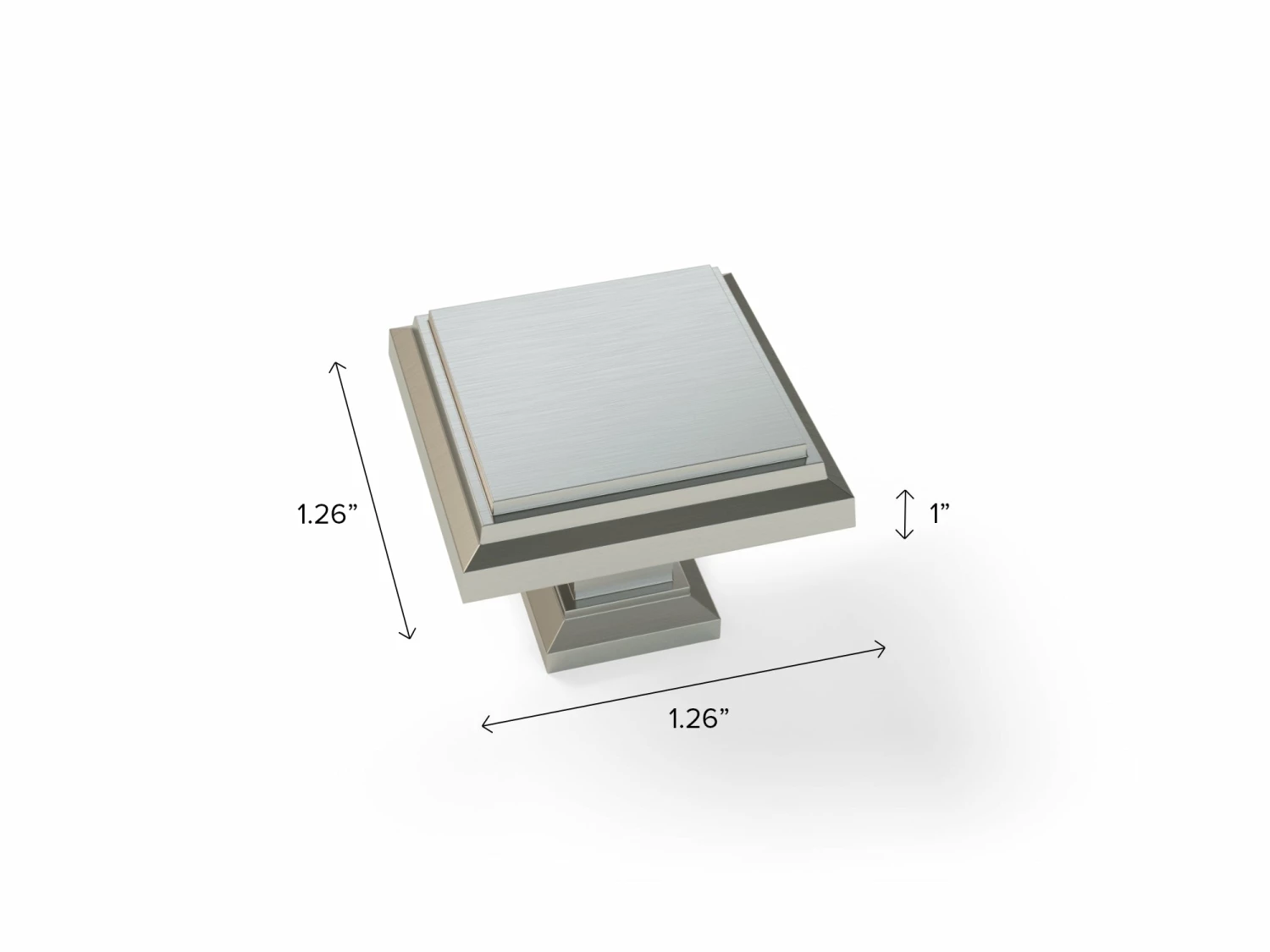 NewAge Products Kitchen Cabinet Handles Traditional Square 3 NewAge Products Kitchen Cabinet Handles Traditional Square