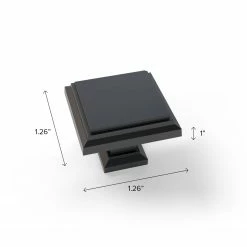 NewAge Products Kitchen Cabinet Handles Traditional Square 23 NewAge Products Kitchen Cabinet Handles Traditional Square