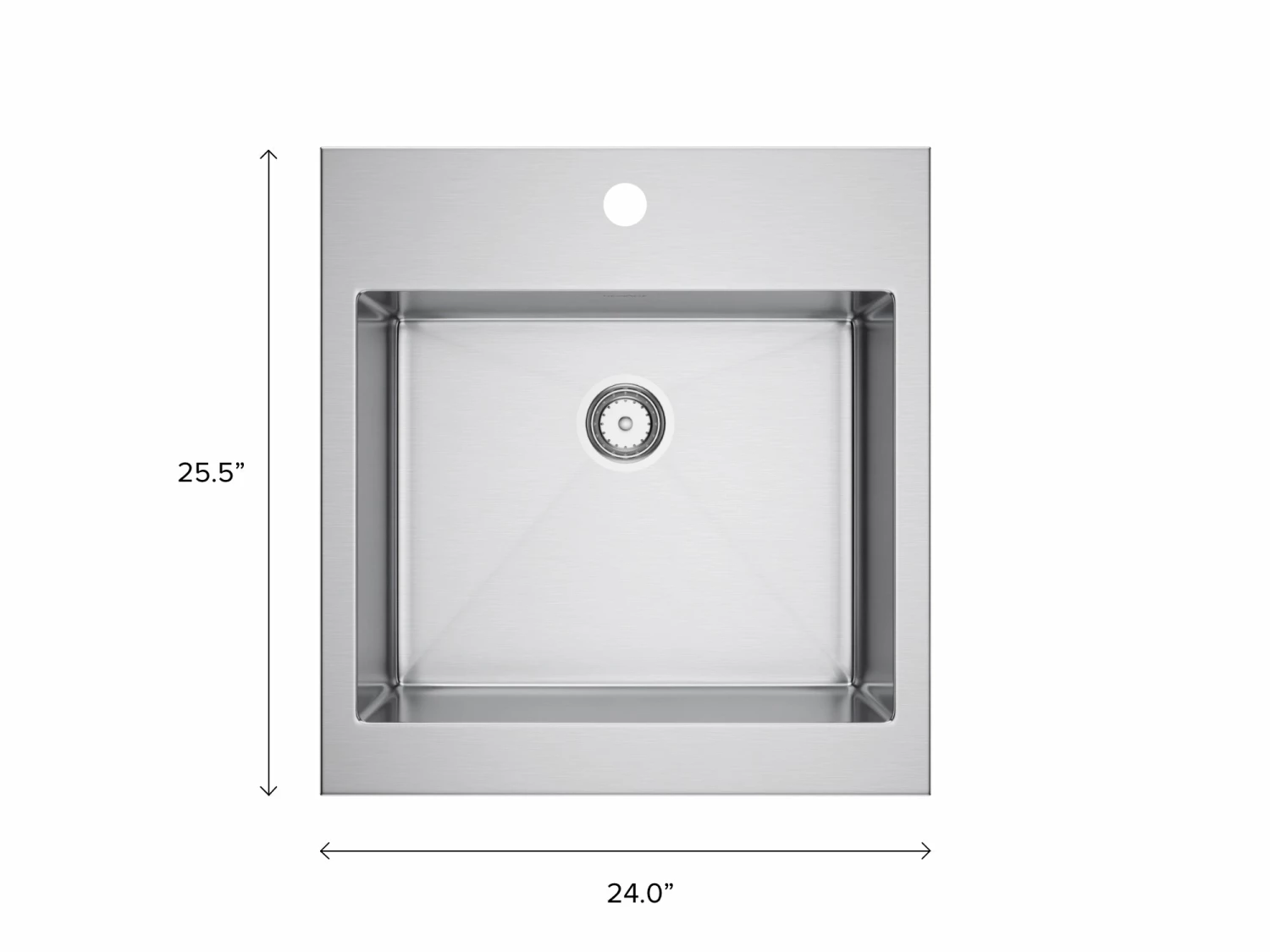 NewAge Products Kitchen Sinks 24in Standard Sink 6 NewAge Products Kitchen Sinks 24in Standard Sink