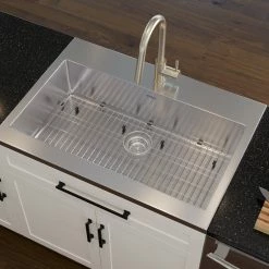 NewAge Products Kitchen Sinks 36in Standard Sink (including Bottom Grid)