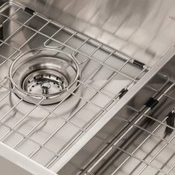 NewAge Products Kitchen Sinks 30.35 In. Undermount Double Bowl Stainless Steel Sink